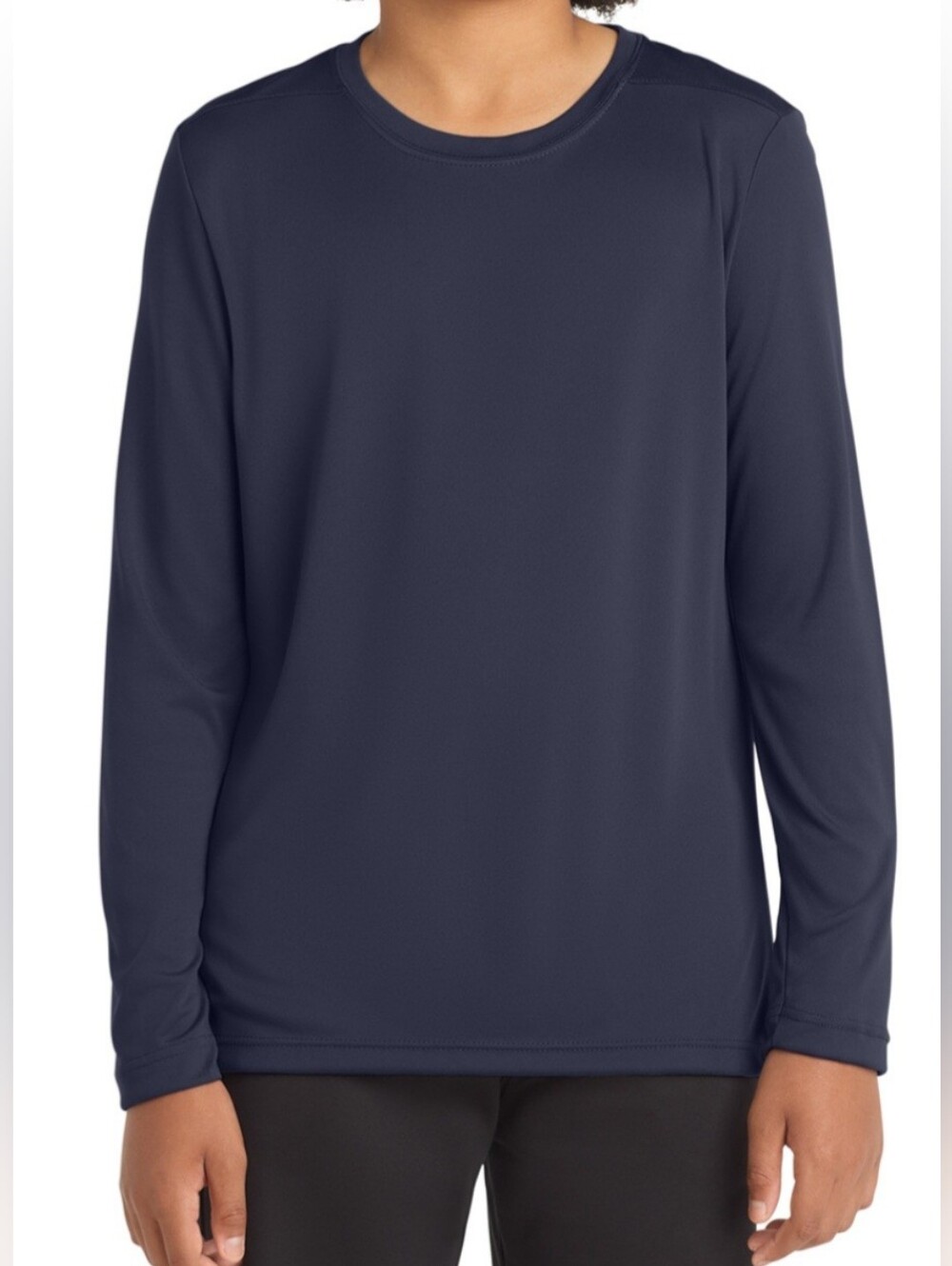 Sport-Tek Youth Posi-UV Long Sleeve Tee  UPF 50